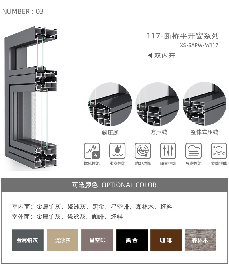 断桥铝型材批发